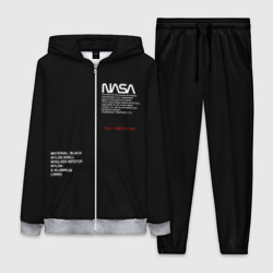 Женский костюм 3D NASA black uniform space НАСА чёрная форма