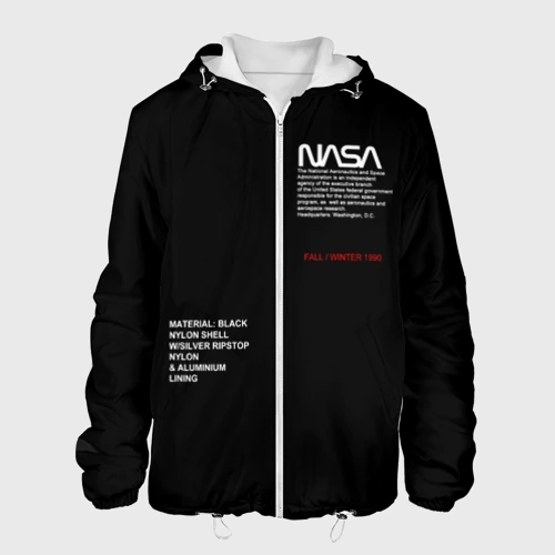 Мужская куртка 3D NASA fall winter 1990