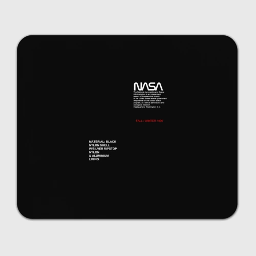 Прямоугольный коврик для мышки NASA fall winter 1990