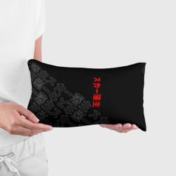 Подушка 3D антистресс Scarlxrd Japan style иероглифы - фото 2