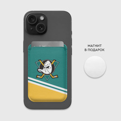 Картхолдер Magsafe магнитный Анахайм Дакс, NHL - фото 2
