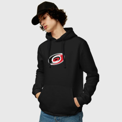 Мужская толстовка хлопок Каролина Харрикейнз, Carolina Hurricanes логотип - фото 2