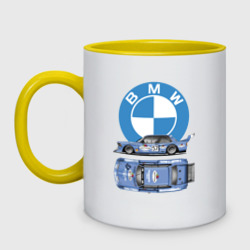 Кружка двухцветная BMW Motorsport Retro, Germany