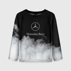 Детский лонгслив 3D [Mercedes-Benz] Облака