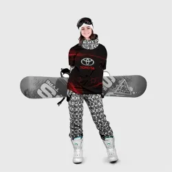 Накидка на куртку 3D [Toyota] Неоновые соты - фото 2
