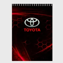 Скетчбук [Toyota] Неоновые соты