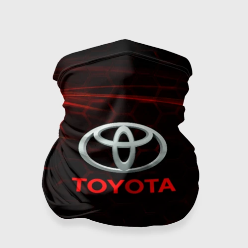 Бандана-труба 3D [Toyota] Неоновые соты