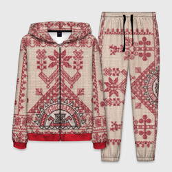 Мужской костюм 3D Славянская вышивка Узоры Руси