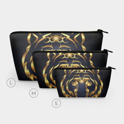 Косметичка 3D Золотой символ года Тигр - фото 2