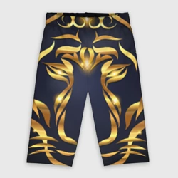 Велосипедки 3D Золотой символ года Тигр