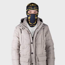 Балаклава 3D Золотой символ года Тигр - фото 2