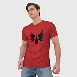 Мужская футболка 3D Кровавые ангелы цвет легиона 9 - фото 2