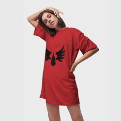 Платье-футболка 3D Кровавые ангелы цвет легиона 9 - фото 2