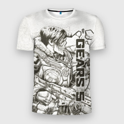 Мужская футболка 3D Slim Gears 5 Gears of War - Кейт Диаз