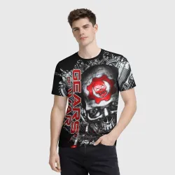 Мужская футболка 3D Gears of War Gears 5 - фото 3