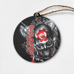 Деревянная игрушка круг Gears of War Gears 5