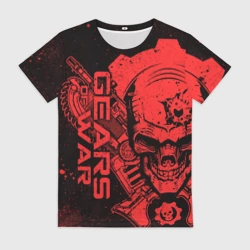 Женская футболка 3D Gears 5 - Gears of War