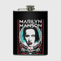 Фляга Marilyn Manson - We are chaos
