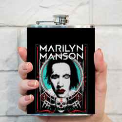Фляга Marilyn Manson - We are chaos - фото 2