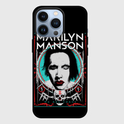 Чехол для iPhone 13 Pro Marilyn Manson - We are chaos