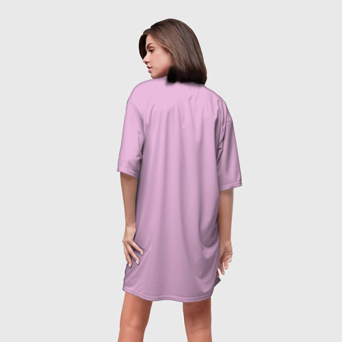 Платье-футболка 3D Мама Тигрица, цвет 3D печать - фото 4