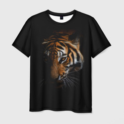 Мужская футболка 3D Год тигра. Голова
