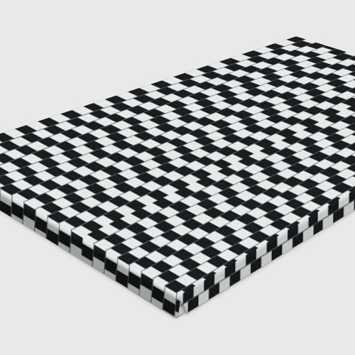 Холст прямоугольный Шахматная Иллюзия Искажения, цвет 3D печать - фото 4