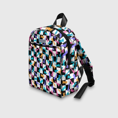 Детский рюкзак 3D Разноцветные Шахматные Фигуры - фото 5