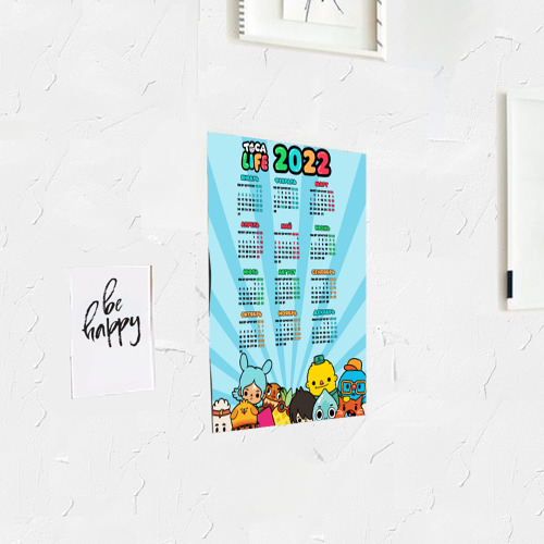 Постер Календарь 2022. Toca Boca - фото 3