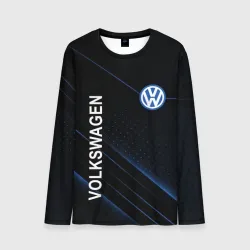 Мужской лонгслив 3D Volkswagen, Фольксваген sport