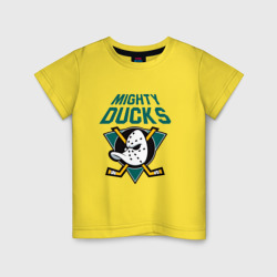 Детская футболка хлопок Анахайм Дакс, Mighty Ducks