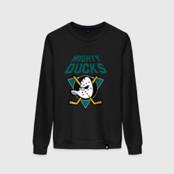 Женский свитшот хлопок Анахайм Дакс, Mighty Ducks