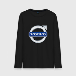 Мужской лонгслив хлопок Volvo, логотип