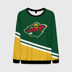 Мужской свитшот 3D Minnesota Wild NHL