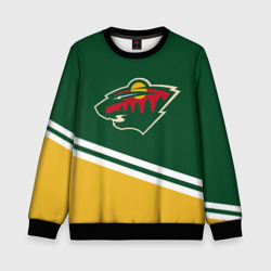 Детский свитшот 3D Minnesota Wild NHL