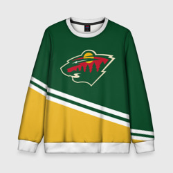 Детский свитшот 3D Minnesota Wild NHL