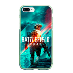 Чехол для iPhone 7Plus/8 Plus матовый Battlefield 2042 игровой арт