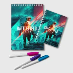 Блокнот Battlefield 2042 игровой арт