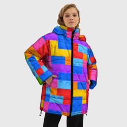 Женская зимняя куртка Oversize Лего-го - фото 2