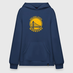 Худи SuperOversize хлопок Golden state Warriors NBA