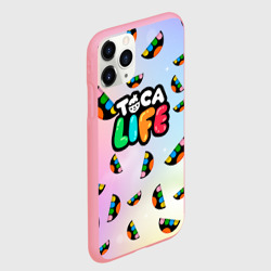 Чехол для iPhone 11 Pro Max матовый Тока бока логотип - фото 2