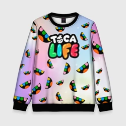 Детский свитшот 3D Тока бока логотип