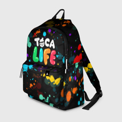 Рюкзак 3D Toca Boca Rainbow paints Тока бока радужные краски