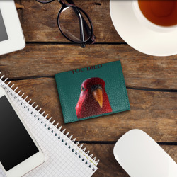Обложка для студенческого билета Красный попугай wuewuewuewuewue - фото 2