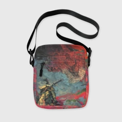 Сумка через плечо 3D Sekiro Самурай против дракона