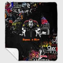 Плед с рукавами Лого рок групп