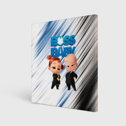 Холст квадратный Босс Молокосос Boss Baby