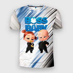 Мужская футболка 3D Slim Босс Молокосос Boss Baby