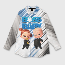 Женская рубашка oversize 3D Босс Молокосос Boss Baby