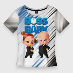 Женская футболка 3D Slim Босс Молокосос Boss Baby